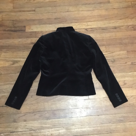 Ralph Lauren 2P Velvet Blazer Jacket Coat Pockets Green Label EUC - Picture 3 of 13